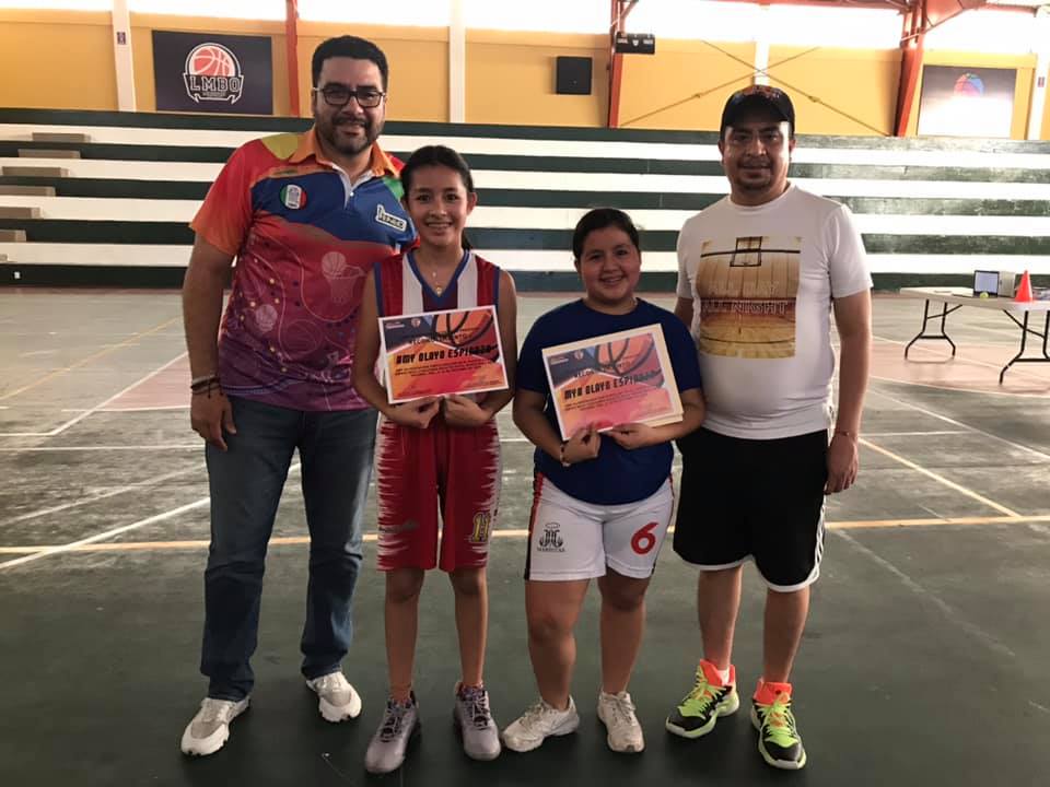 Niñas basquetbolistas de Orizaba participaron en un evento en línea