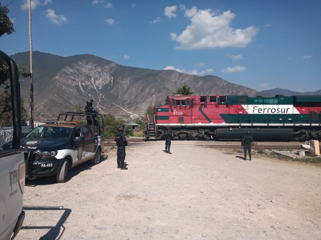Buenos resultados después de la supervisión de FERROSUR a elementos del IPAX