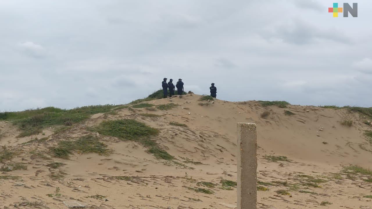 Colectivo descarta fosas clandestinas en playa de Coatzacoalcos