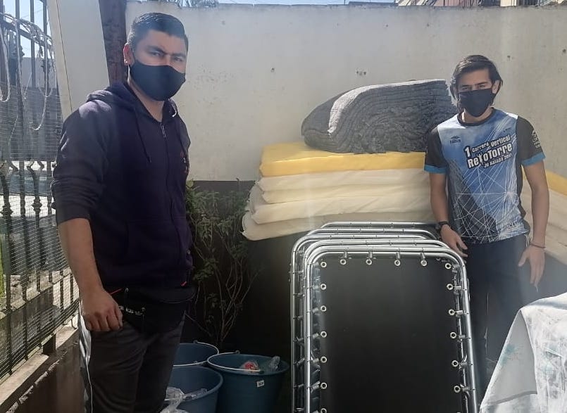 Entrega PC municipal apoyos a familia afectada por incendio en Lucas Martín