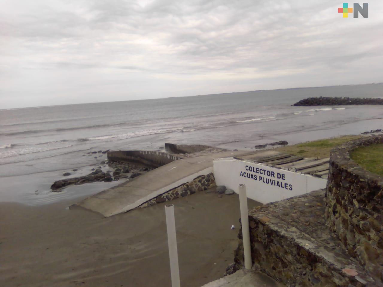 Agua sucia en Boca del Río es vertida al mar; solo una planta de tratamiento funciona