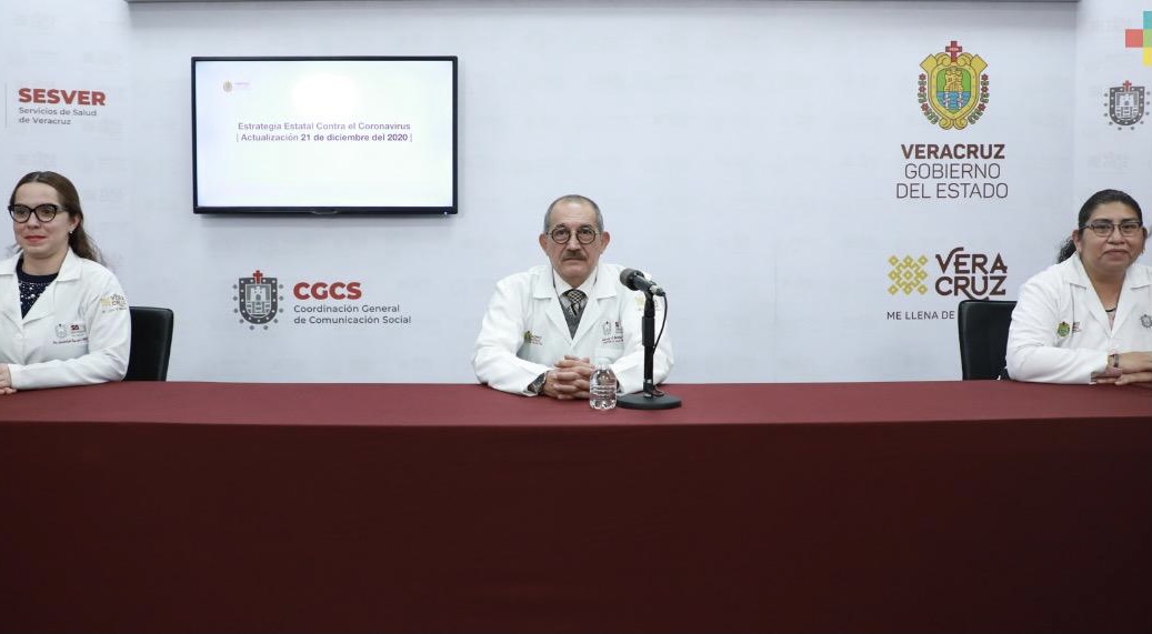 Se registran 131 casos nuevos de COVID-19 en Veracruz