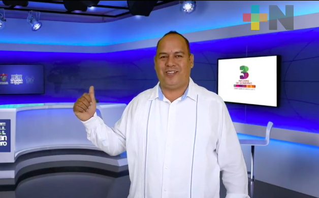 A través de redes sociales, alcalde de Ixhuatlán de Madero presenta su informe de gobierno