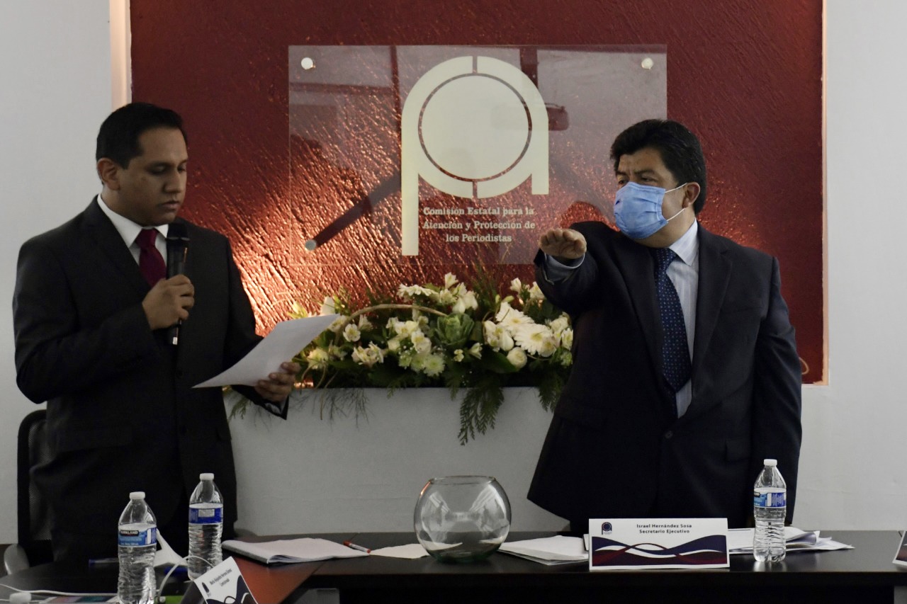Silverio Quevedo, nuevo presidente de la Comisión Estatal de Atención y Protección a Periodistas