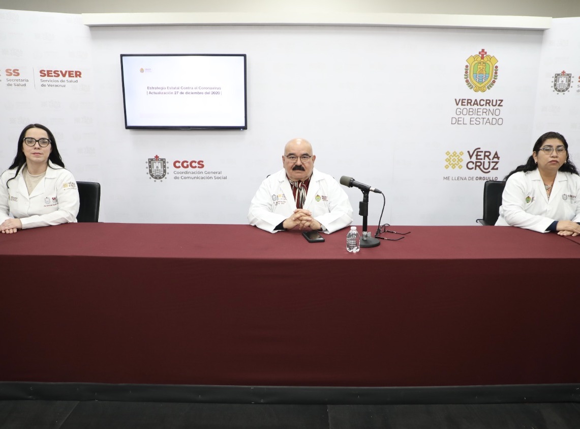 Suma Veracruz 42,377 casos positivos de COVID-19; hay 51 casos nuevos