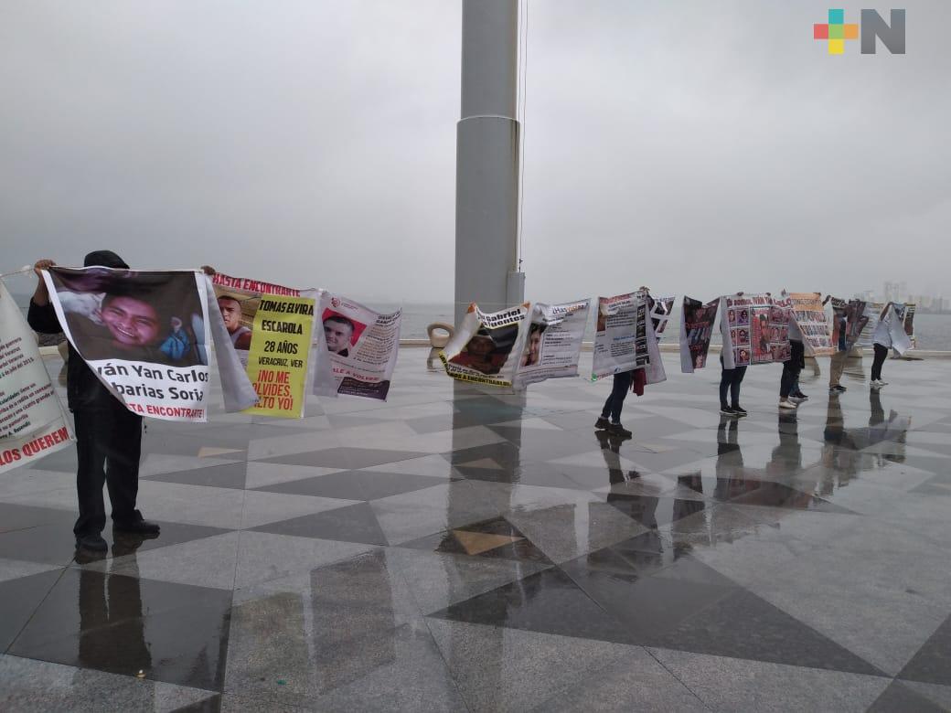 Colectivo Justicia y Dignidad  recuerda a familiares desaparecidos en el municipio de Veracruz