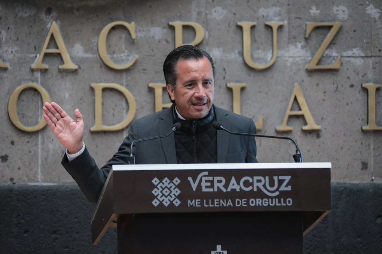 Proyecto de Tuxpan se queda; Veracruz será beneficiado con 4 megaproyectos más: Cuitláhuac García