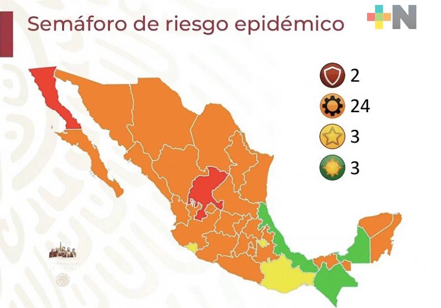 Pasa Veracruz al verde en semáforo epidemiológico
