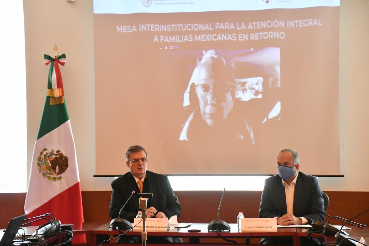 Gobierno de México articula mecanismo de atención a familias mexicanas en retorno