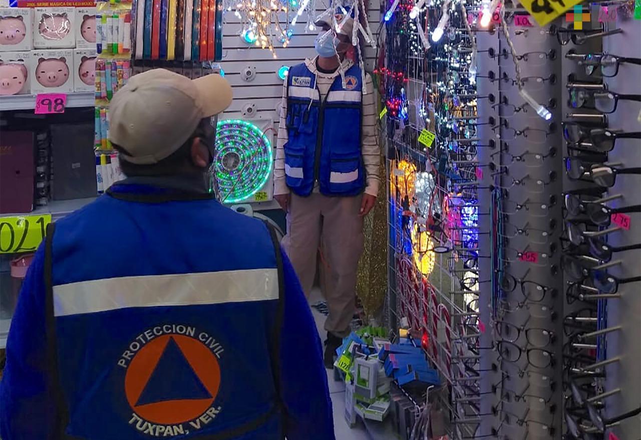 Refuerza PC medidas preventivas durante temporada decembrina