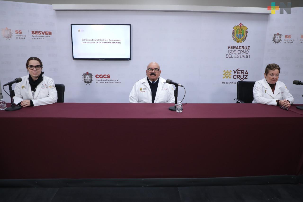 Registra la Secretaría de Salud 45 casos nuevos y 29 muertes más por COVID-19 en Veracruz