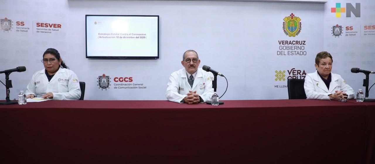 Acumula Veracruz 40 mil 729 casos confirmados a COVID-19 y 5 mil 989 muertes