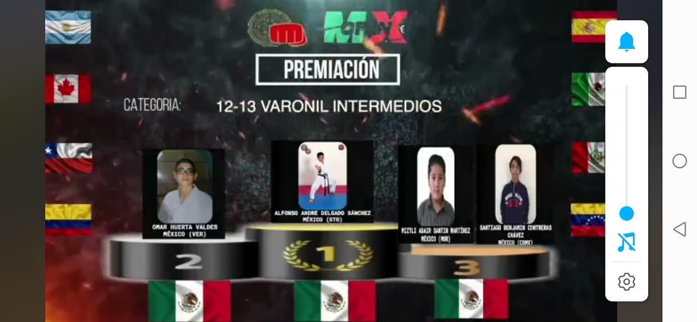 Karatecas veracruzanos brillaron en el Open MX 2020