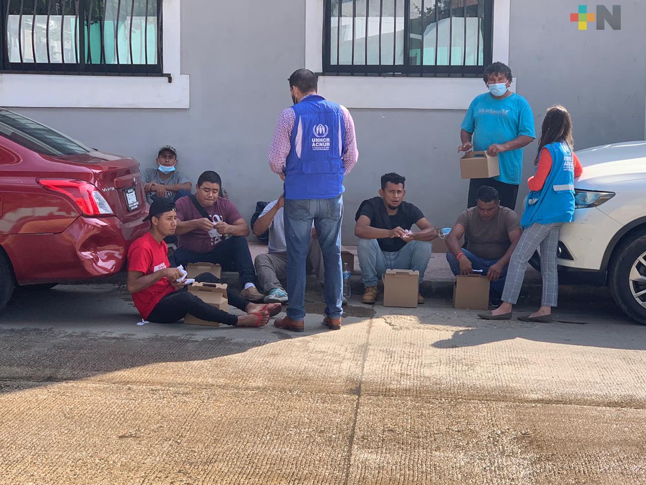 En lo que va de marzo, SSP Veracruz ha rescatado a 282 migrantes en ocho municipios