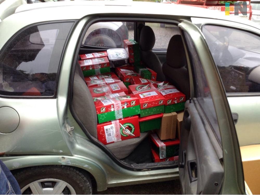 Más de ocho mil «Cajitas de la Navidad» serán entregadas en zona norte y centro-norte de Veracruz