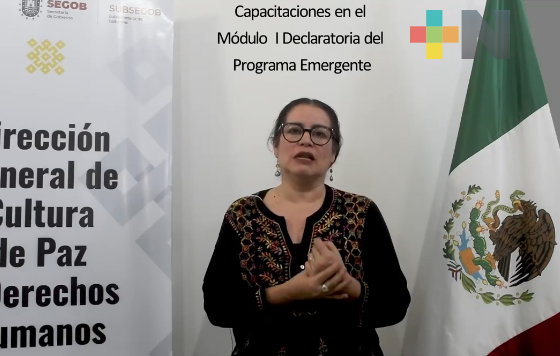 Capacitan a servidores públicos para atender violaciones de derechos humanos en materia de desaparición de personas