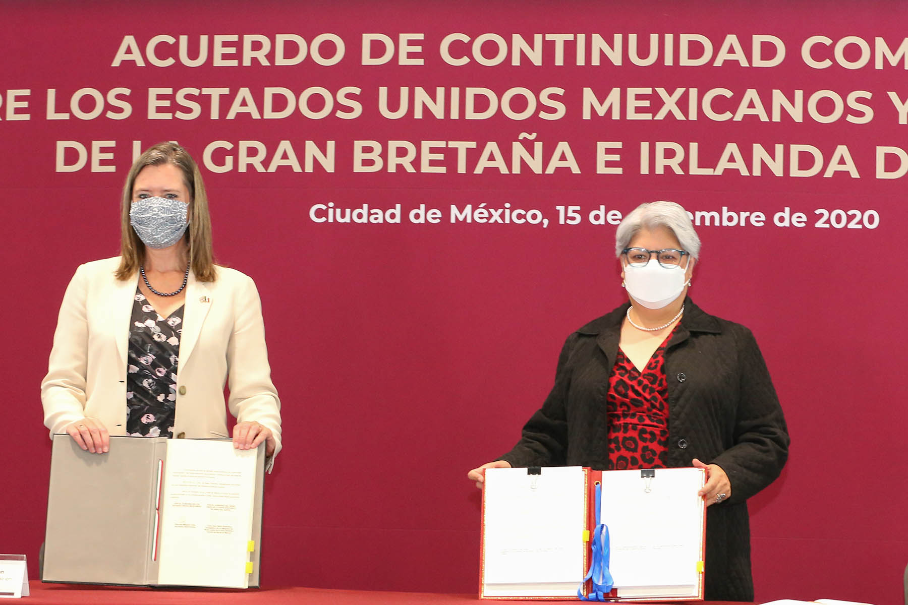 México y Reino Unido firman Acuerdo de Continuidad Comercial