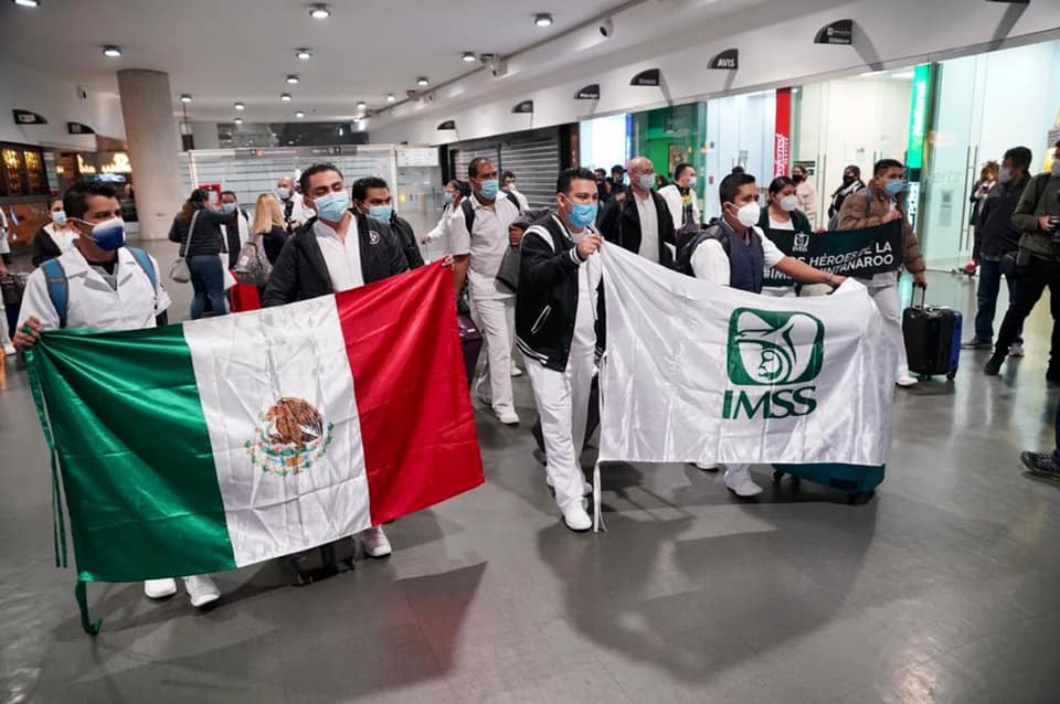 Personal médico llega a CDMX para sumarse a la Operación Chapultepec