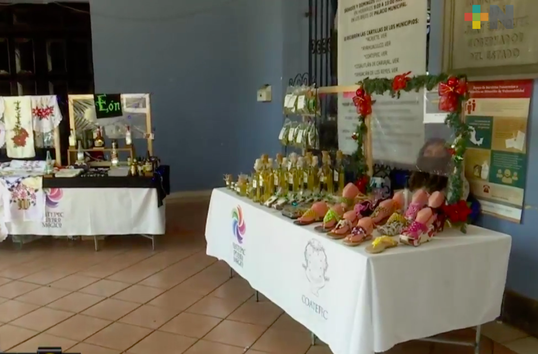 Realizan exposición artesanal en Coatepec