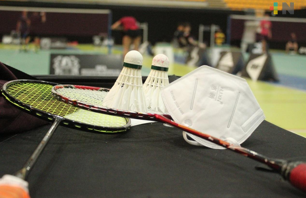 Veracruzanos se foguearon en Nacional de Bádminton 2020