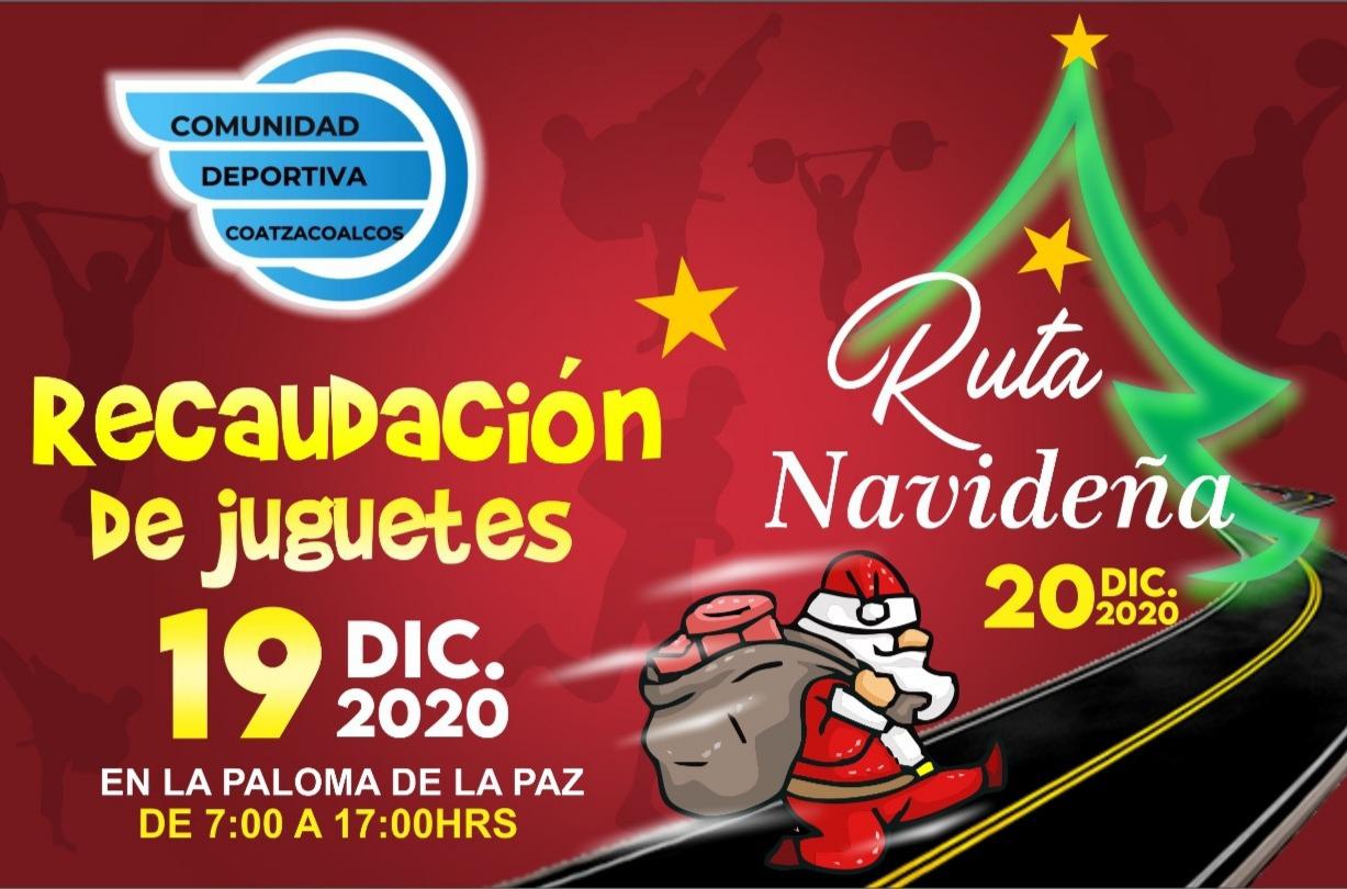 Comunidad deportiva de Coatzacoalcos invita a donar juguetes