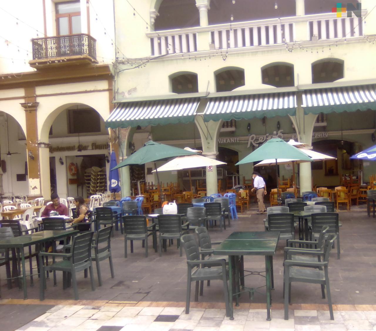 Inicia operativo de vigilancia en restaurantes de Centro Histórico de Veracruz