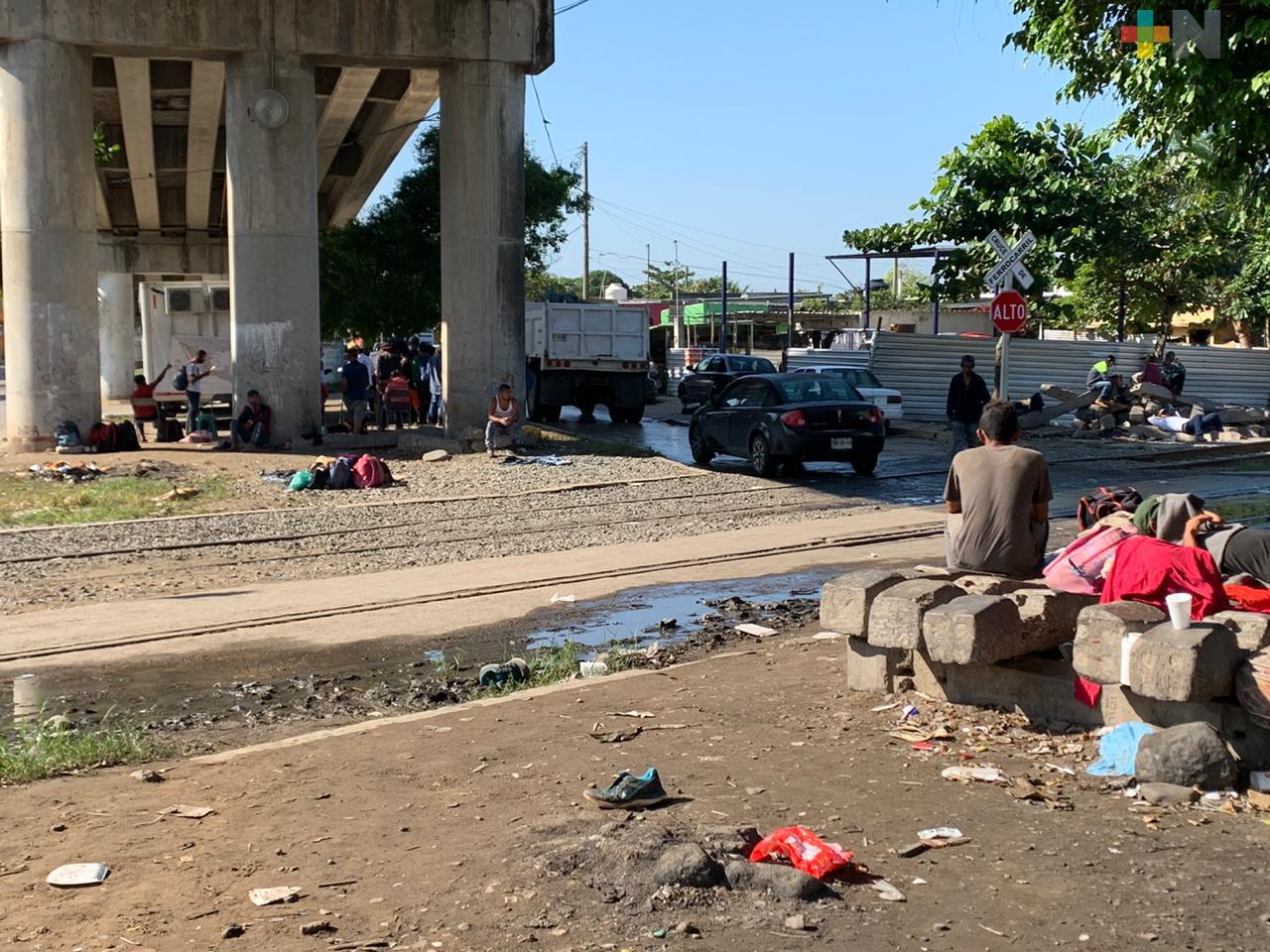 Organización Médicos sin Fronteras lamentó que albergue para migrantes en Coatzacoalcos continúe cerrado