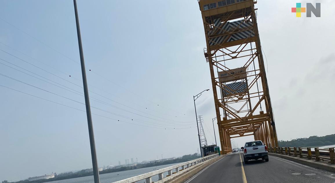 Nueva parrilla metálica del puente Coatzacoalcos I tendrá una garantía de más de 5 años
