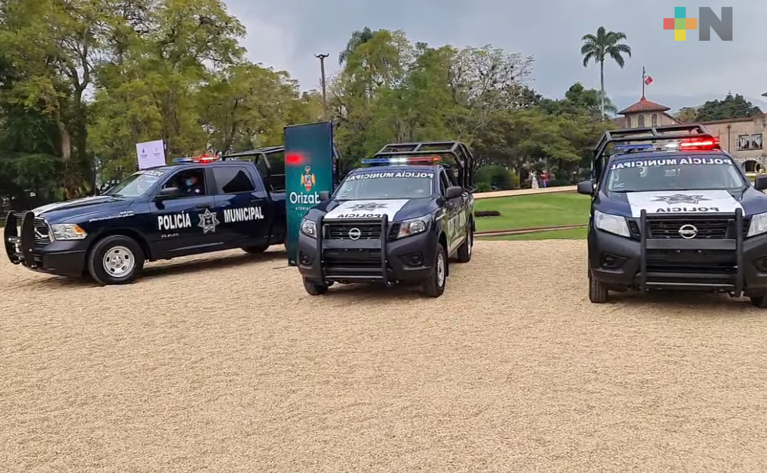Con recursos de Fortaseg, municipio de Orizaba adquiere patrullas