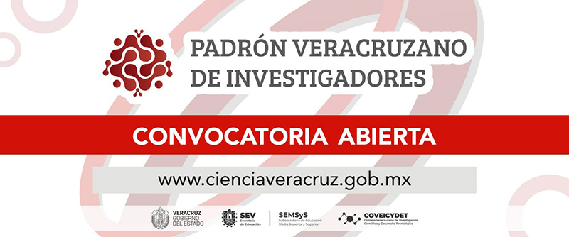 Invita SEV a formar parte del Padrón Veracruzano de Investigadores