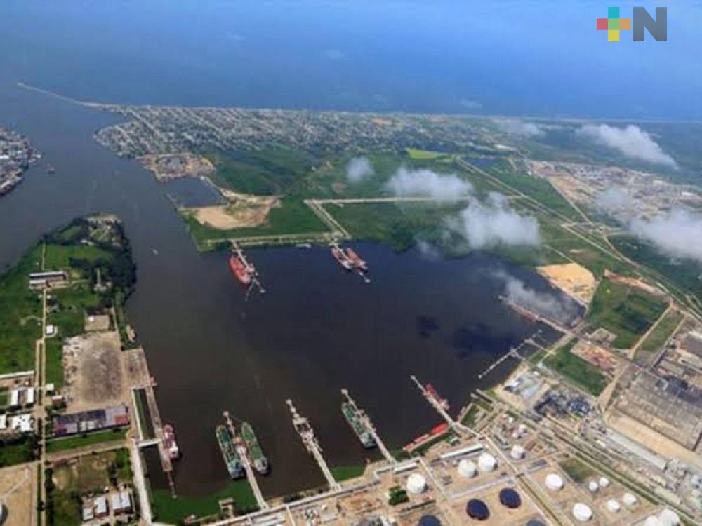 En paquete económico 2022, se etiquetaron más de 40 mdp para API Coatzacoalcos