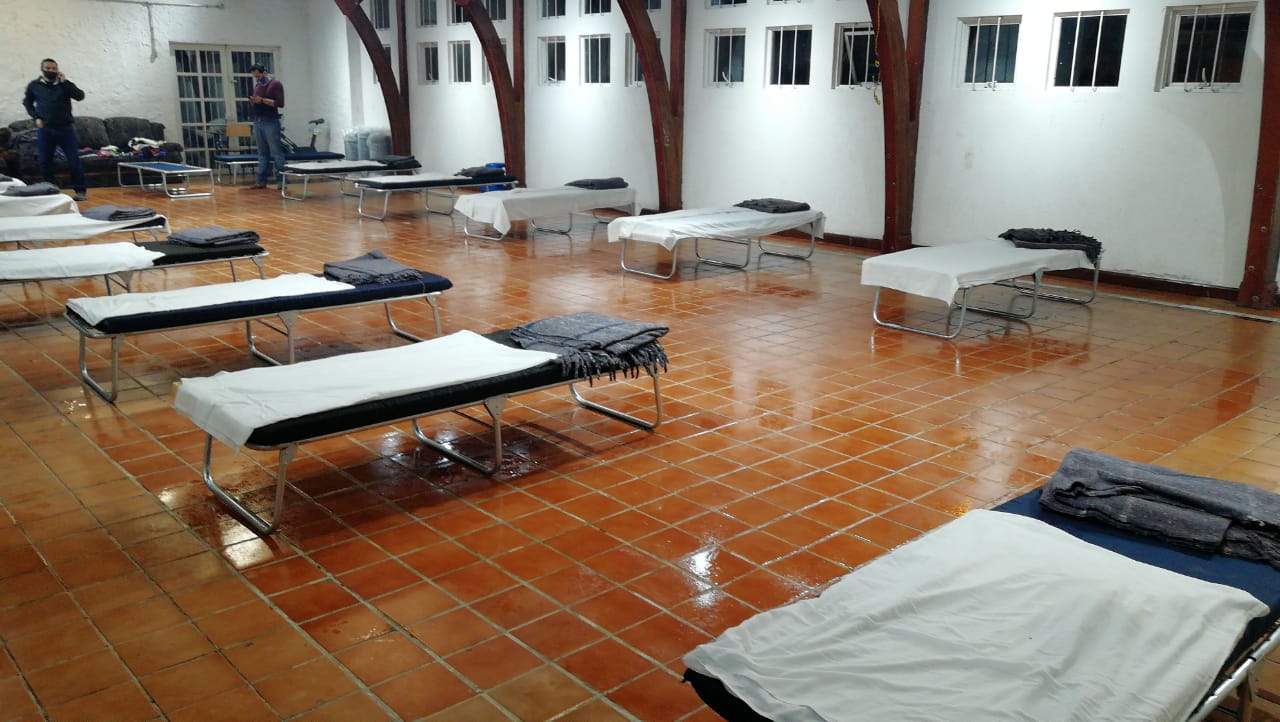 Habilitan albergues para personas en situación de vulnerabilidad en Xalapa