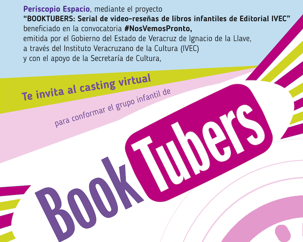 Abierta convocatoria para encontrar a niñas y niños BookTubers