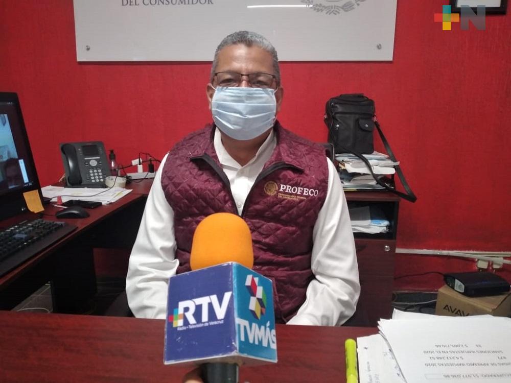 Profeco Veracruz atiende cuatro denuncias por incremento injustificado en precio de tanques de oxígeno
