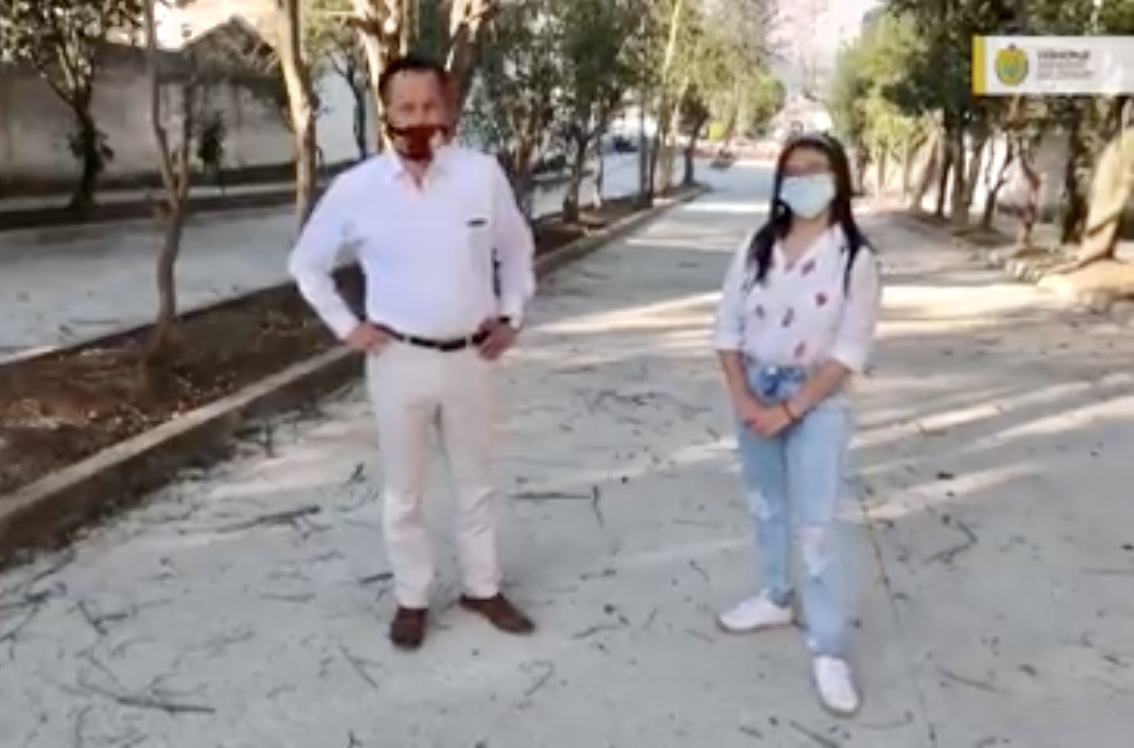 El gobernador Cuitláhuac García supervisó obras en Xalapa