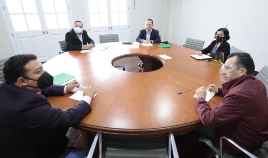 Gobernador Cuitláhuac García coordina trabajos del tema medioambiental