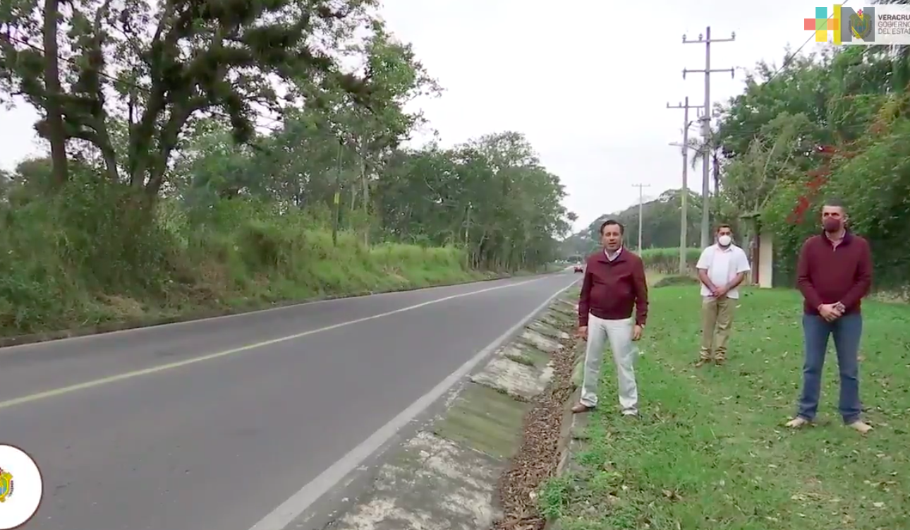 Continuamos mejorando la infraestructura carretera de Veracruz: Cuitláhuac García