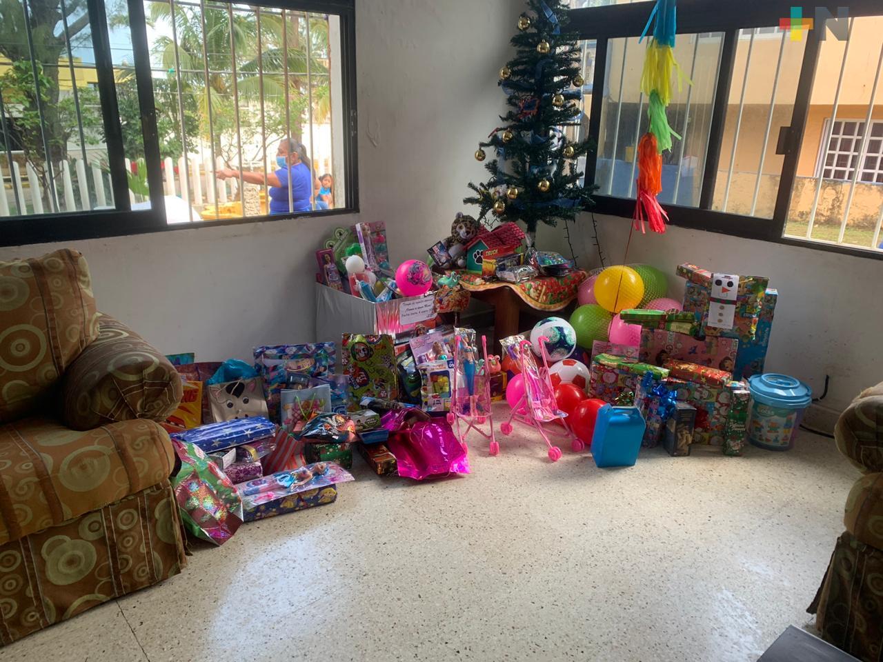 Casa de Amor para niños con Cáncer celebró el Día de Reyes; mantiene colecta de despensas