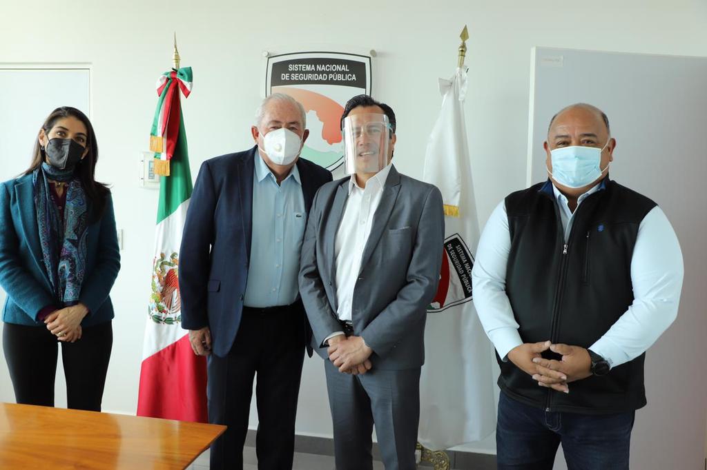 El gobernador de Veracruz se reunió con el secretario Ejecutivo del Sistema Nacional de Seguridad Pública