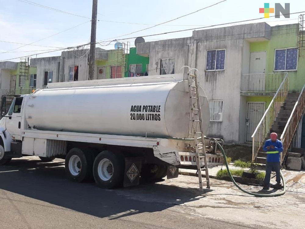 Desde hace nueve meses colonos de Infonavit El Proletariado del municipio de Veracruz carecen de agua potable