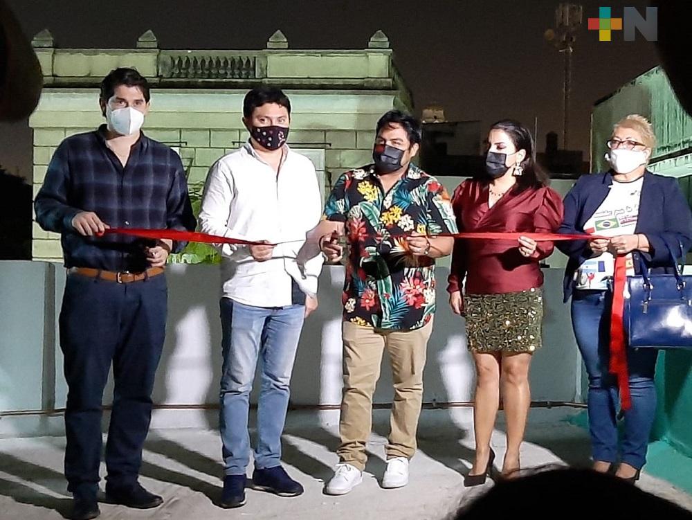 En municipio de Veracruz, inauguraron la Galería de Arte “La Isla”