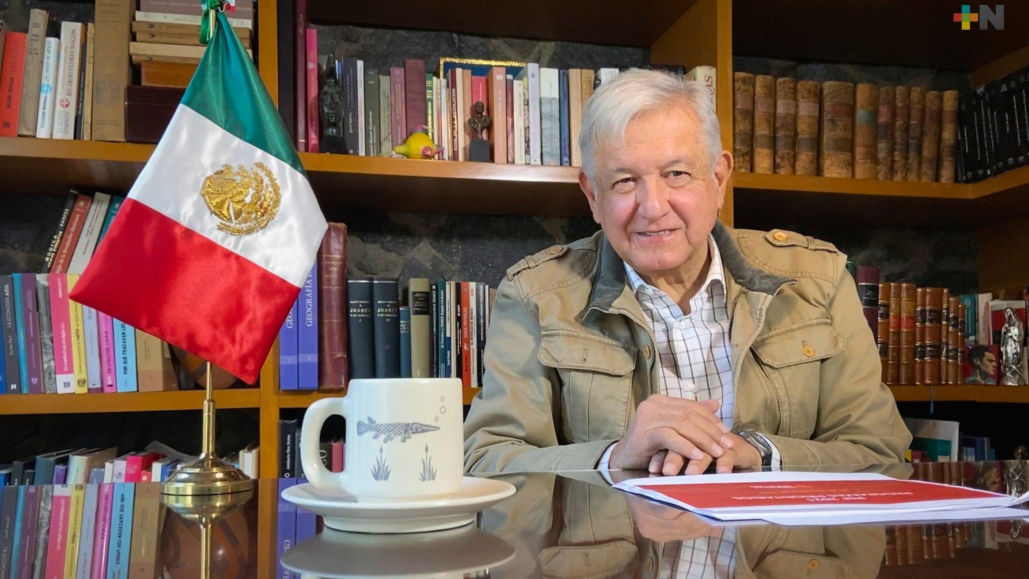 El Presidente López Obrador continúa en funciones y mejorando
