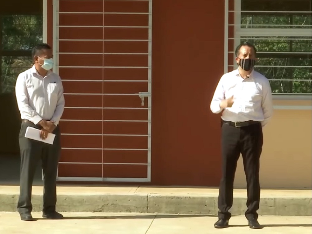 Gobernador de Veracruz entregó un telebachillerato en Córdoba