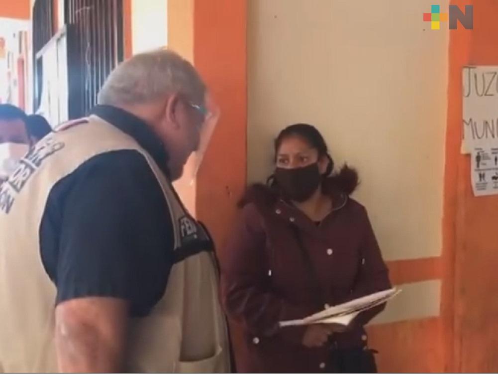 Habitantes de Zongolica reciben apoyos económicos del programa “Tandas para el Bienestar”
