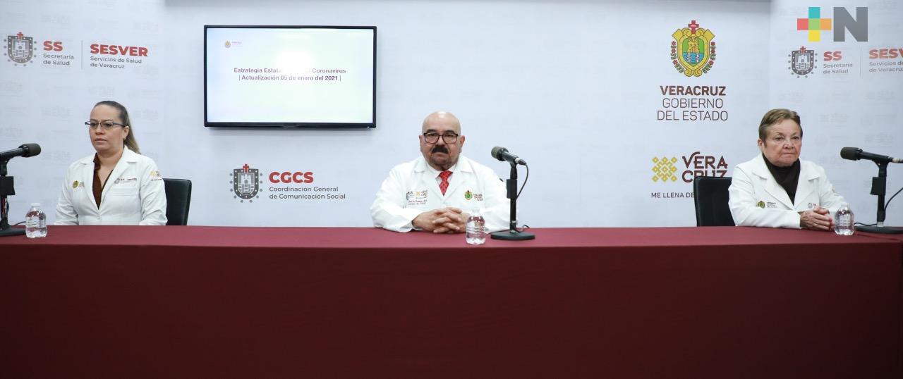Se aplicarán 11 mil 113 vacunas al personal médico en Veracruz