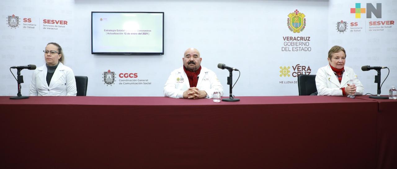 Se registran 200 nuevos casos positivos a COVID-19 en Veracruz