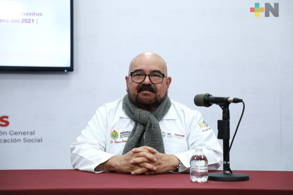 Este sábado concluye vacunación a personal de la primera línea de 9 hospitales COVID-19 de Veracruz