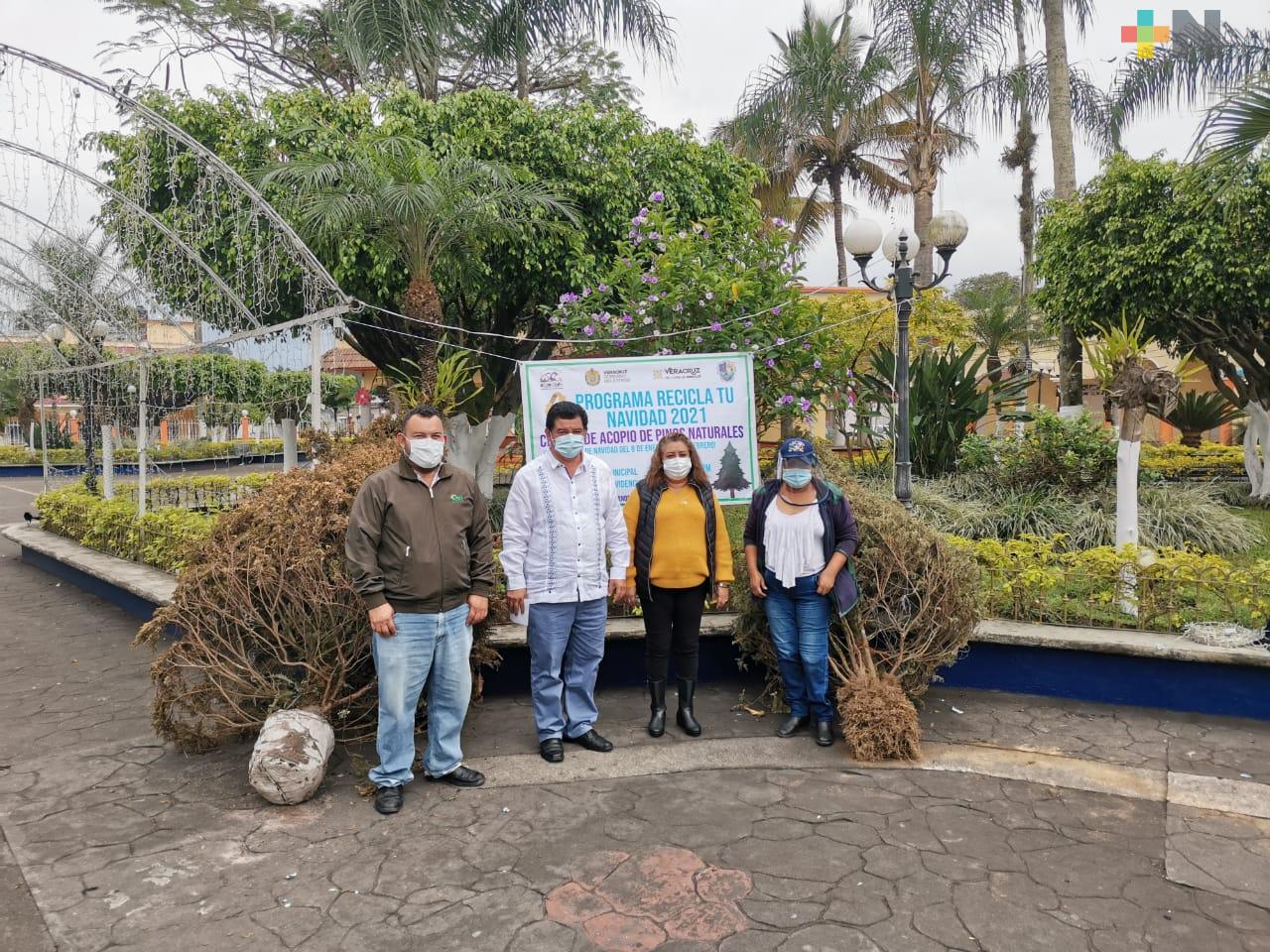 Recicla tu Navidad llega a municipios de la zona centro