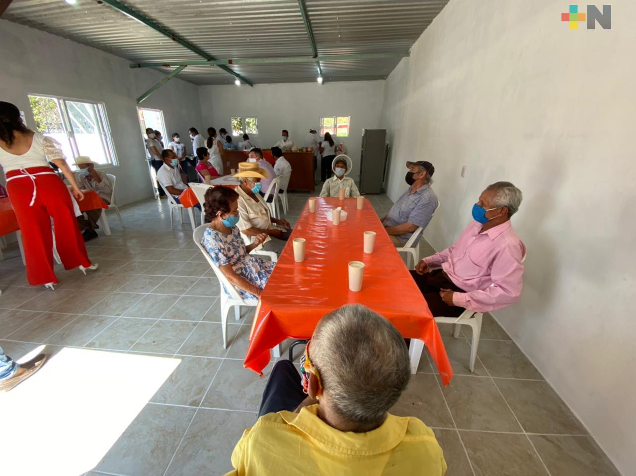 Inauguran comedor comunitario en Chacaltianguis