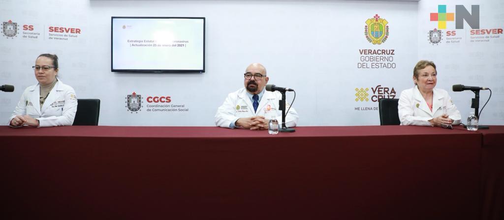Se registran 337 casos nuevos de COVID-19 en Veracruz